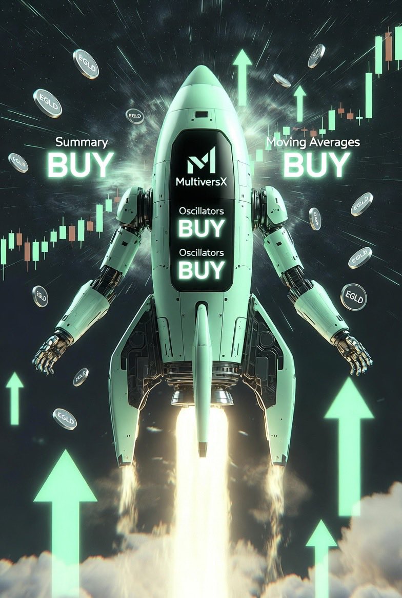 Adrian25899's tweet image. GM #MultiversX fam 🚀

Technicals still screaming Buy across the board while $EGLD sits at this tiny cap like the market forgot we exist.

#Supernova shipping, #AI commerce protocols already live with the big boys, builders fully disconnected from the noise.

This quiet loading