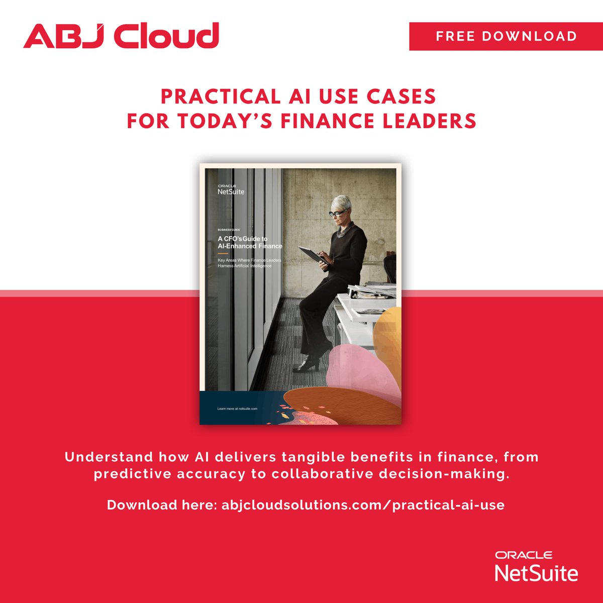 AbjCloudS's tweet image. Discover how AI creates measurable impact for finance leaders, from sharper forecasts to stronger collaboration.

Download here: abjcloudsolutions.com/practical-ai-u…

#guide #ebook #ai #finance #netsuite #erp