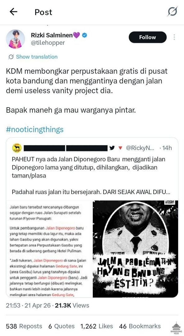 BANDUNG FESS | Kirim menfess cek 📌 tweet media