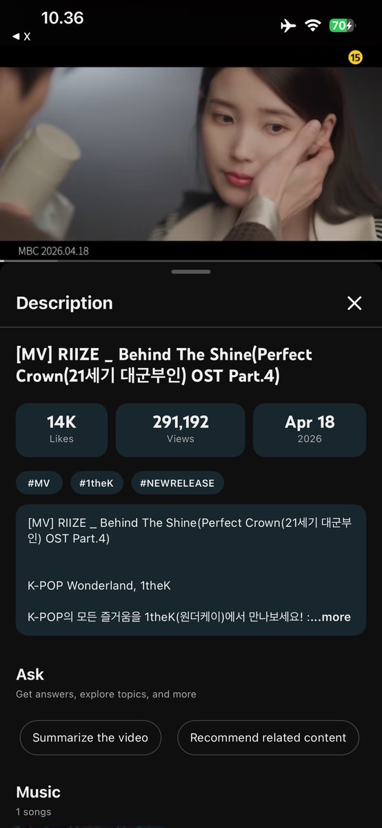 tonddochan's tweet image. 🧡 BRIIZE STREAMING PARTY PERFECT CROWN OST Part.4 👑

RIIZE - BEHIND THE SHINE
🔗youtu.be/pKEAqz-050I?si… 

tags: @eunseokfpsi @pinkupuri @junmiawmiaw @g0njuboi @youngw0nhee 

#RIIZE_BehindTheShineOST
#라이즈_비하인드더샤인OST
#RIIZE #라이즈 @RIIZE_official