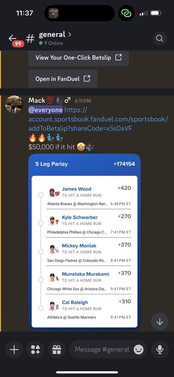 Mack tweet media