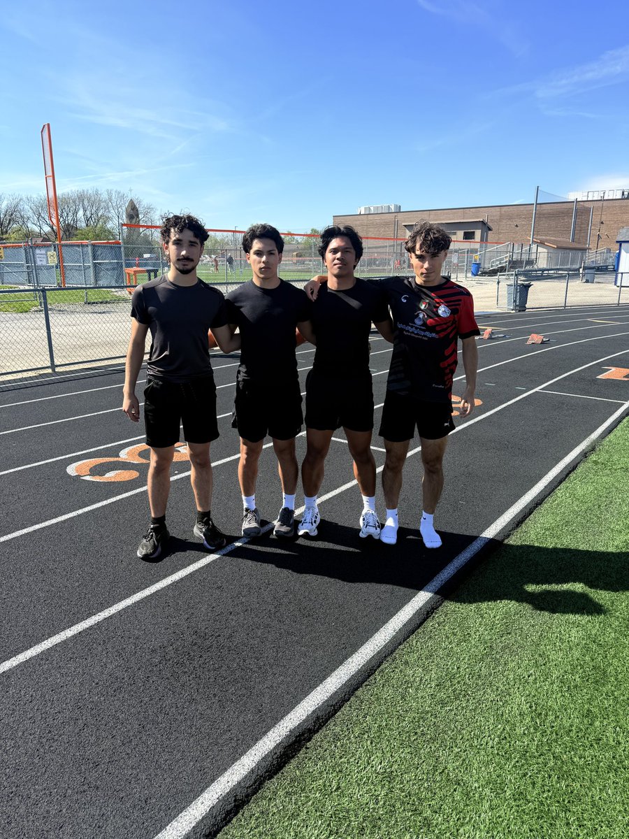 StaggBoysTF's tweet photo. Number 7 all time 4x1 in school history‼️ Ran @ Gus Scott INV 4/17/26
1. Yousef Quad
2. Jermaine Collado
3. James Gonzales
4. Jack Senodenos 
⏰44.96 https://t.co/qkqrQZfHUf