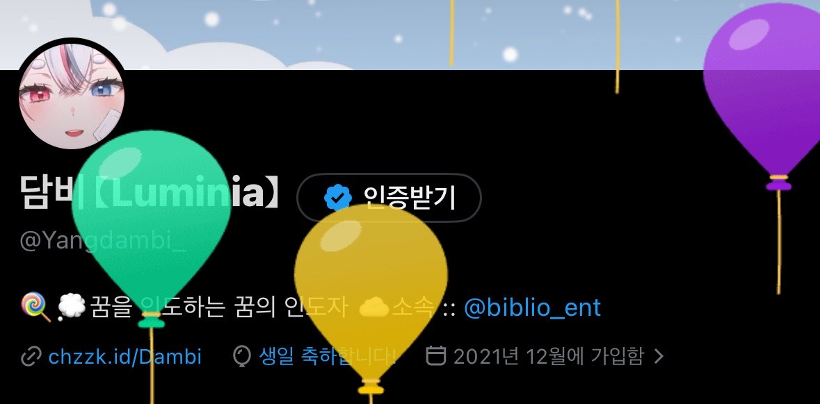 담비 【Luminia】 tweet media