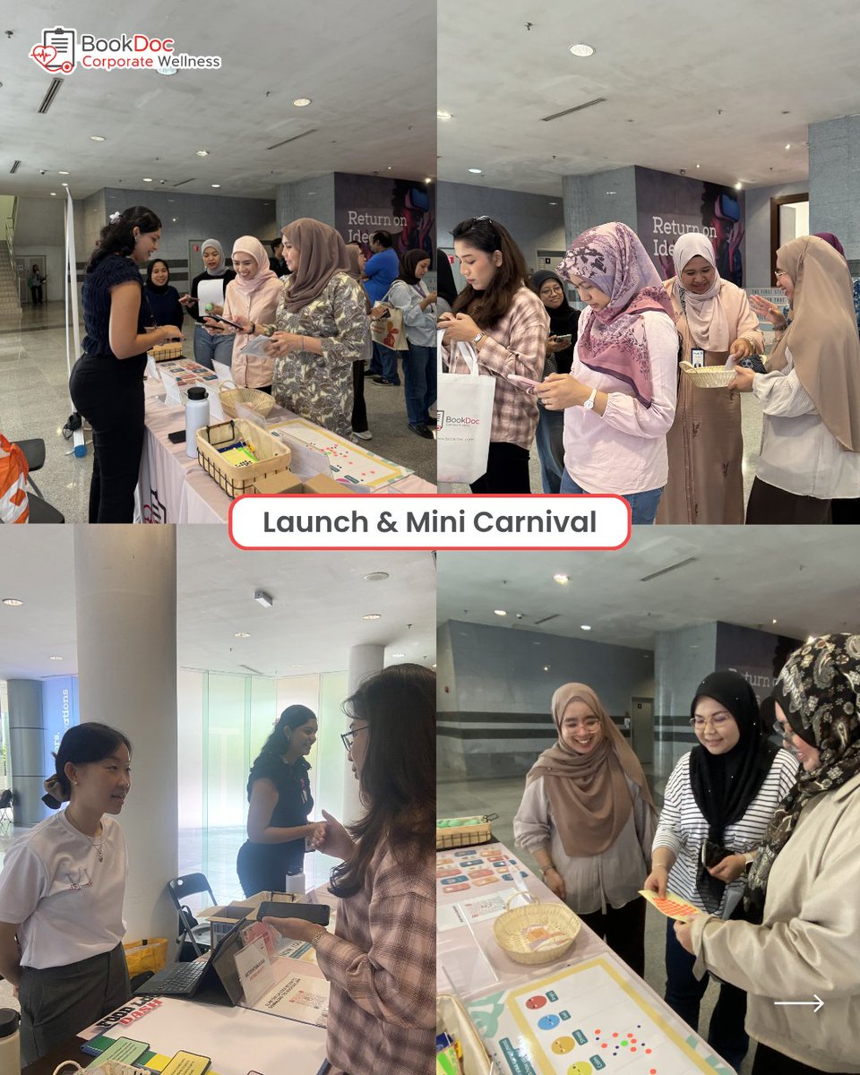 BookDoc's tweet photo. We are excited to announce our partnership with @myMRANTI  in launching a Corporate Wellness Programme aimed at enhancing employee well-being through engaging and accessible health solutions.

Learn more about our corporate wellness programmes at https://t.co/9Vf8X63E01. https://t.co/Y0IAnYByXS