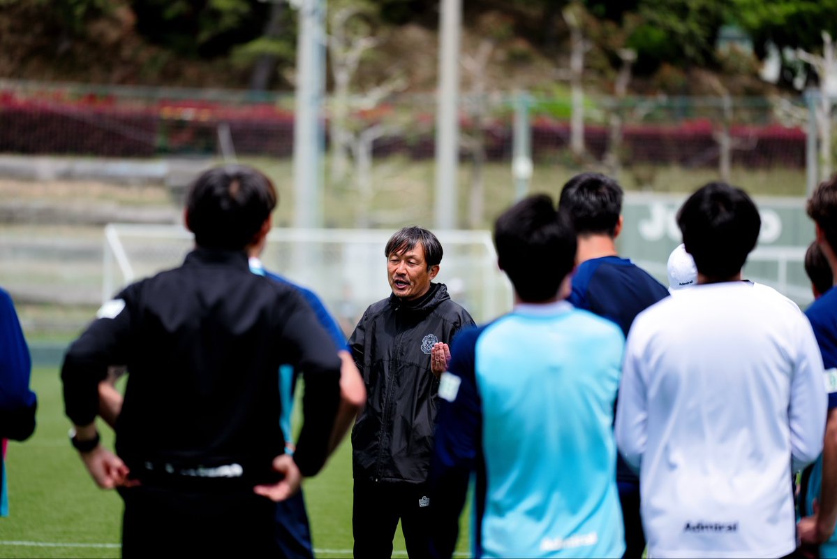 Jubiloiwata_YFC's tweet image. 本日のトレーニングより、三浦文丈監督がチームを指揮🤝

#ジュビロ磐田 #jubilo