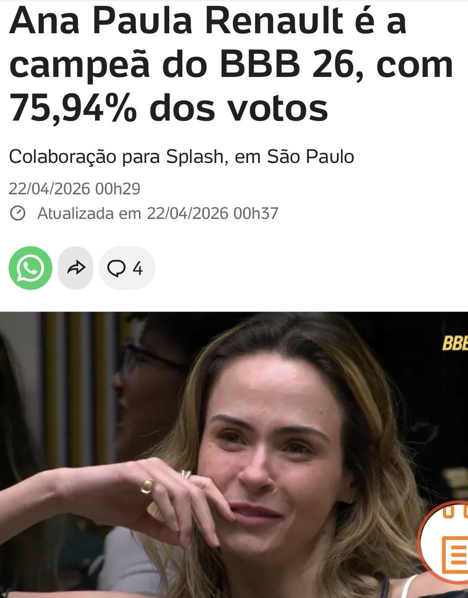 Primeira vitória importante nas urnas em 2026!