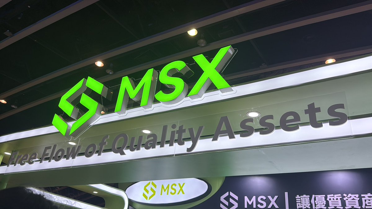 Ayler0101's tweet image. 链上美股，就用 #msx