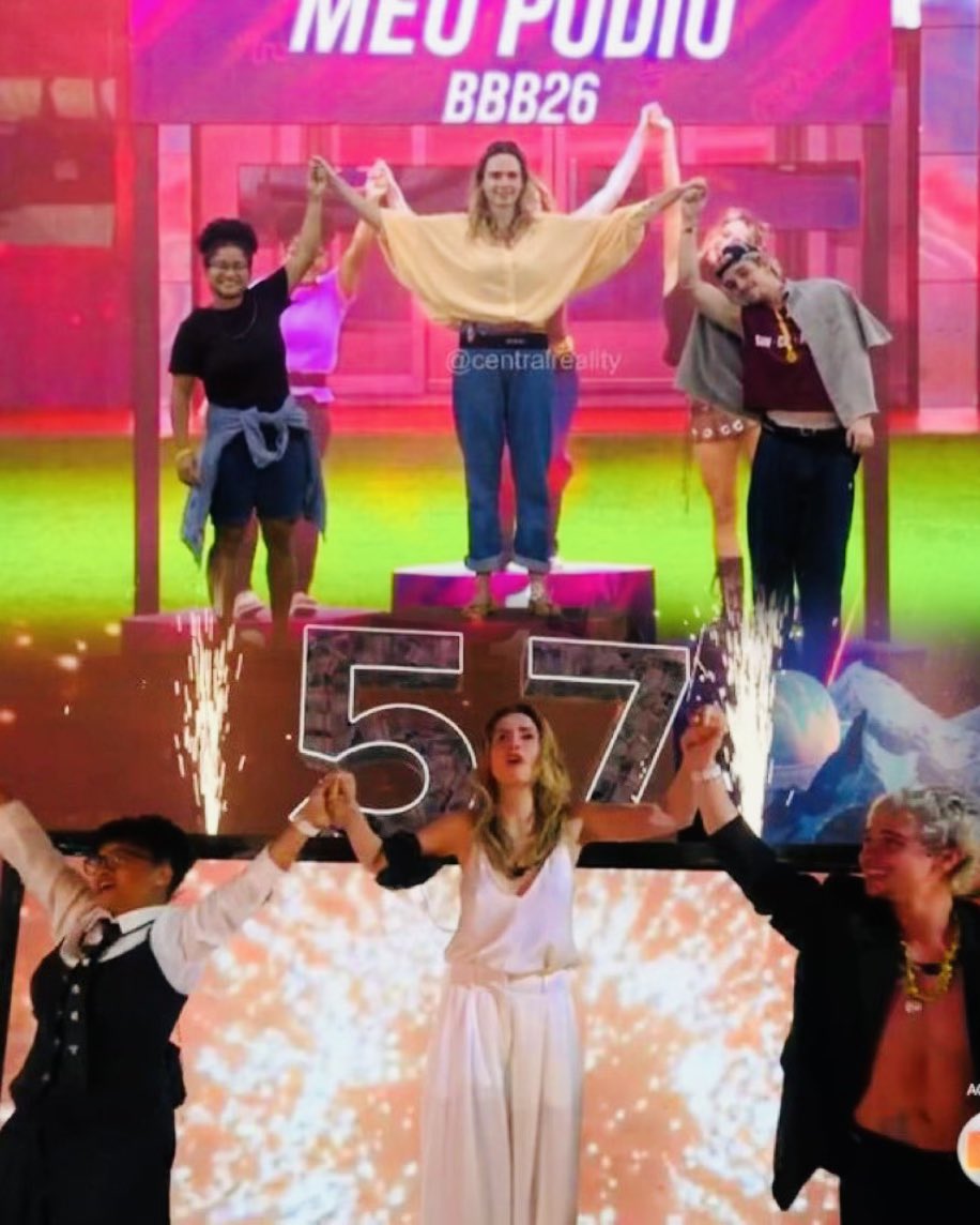 ela gabaritou TUDO, até o pódio. ninguém vai superar essa mulher nunca! #BBB26