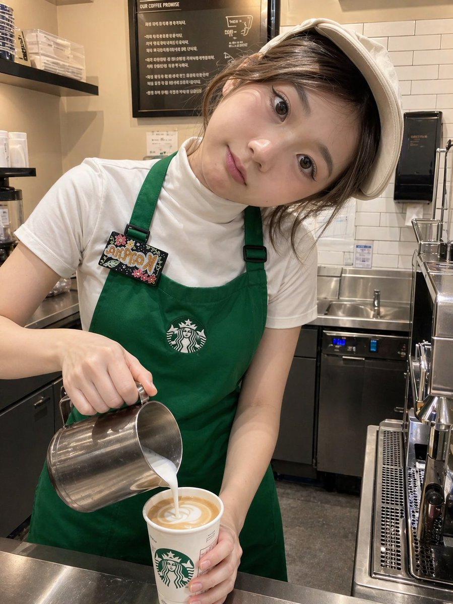 咖啡店工作的子清❤️ tweet media