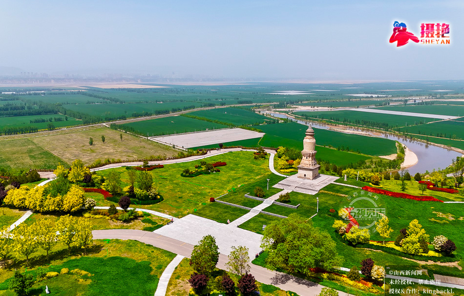 sxxww518's tweet image. 4月20日，万荣县北辛舍利塔公园生态修复，文物保护赋能乡村振兴。
On April 20, ecological restoration and cultural preservation at Beixin Sheli Pagoda Park in Wanrong County empowered rural revitalization. #Restoration #Revitalizat