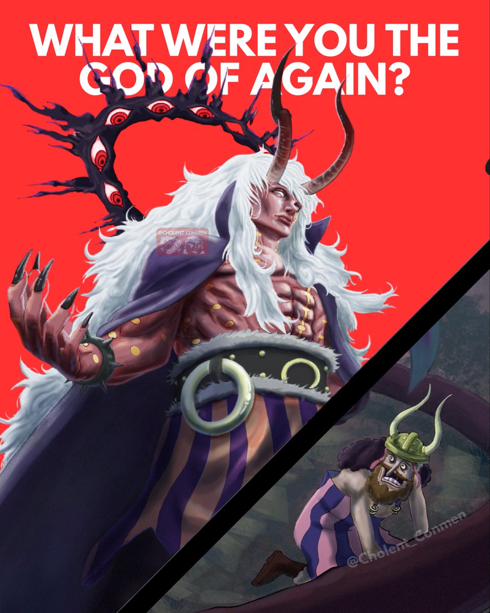 Cholent_Conmen's tweet photo. #ONEPIECE #ONEPIECE1181 

God vs god? 😭 https://t.co/7Zgo7u47Bh