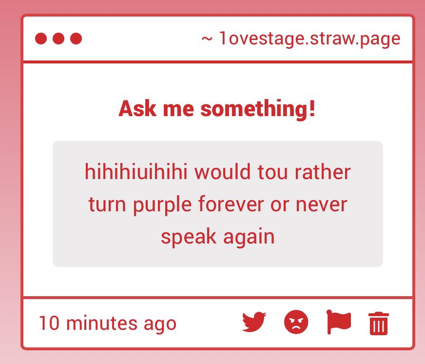 1ovestage's tweet image. be purple and get famous for it and get lots of money probably #purple