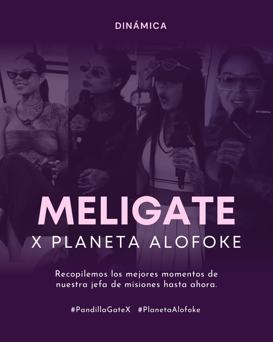 Cuando veo a Melissa en el contenido que nos comparte me transmite:
✓alegría
✓Motivación
✓Ternura
✓Orgullo (pero el positivo)
✓el verdadero si ella puedo yo también.
Te quiero <a href="/meligate_/">Melissa Gate</a> eres única e Icónica en todas tus facetas #PlanetaAlofoke #MelissaGate