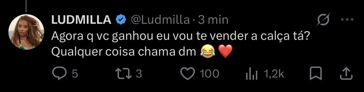 A LUDMILLLLLLAAAAAAA 🤣🤣🤎🤎 #AnaPaulaCampeã #bbb26
