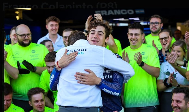 Franco Colapinto, absolute rookie with almost no prior F1 experience:
Just 9 races in 2024
5 points (P8 in Baku + P10 in Austin).
The rookie scored 5 times more points than Logan in his entire F1 career
While he made mistakes, they were justified, he was a novice