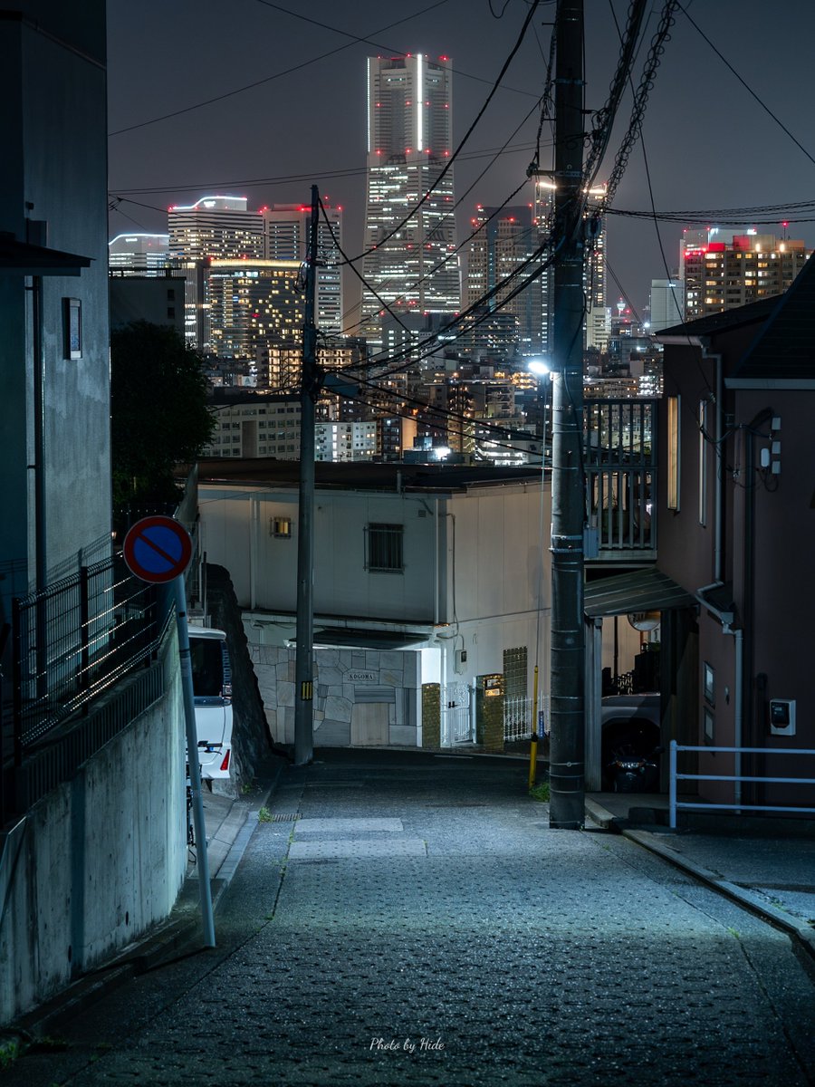 HidePhoto_2021's tweet image. 横浜にある素敵な坂道