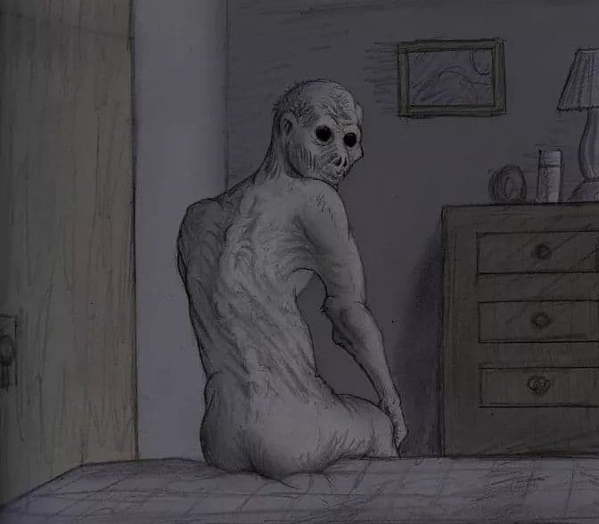 The ghost in my room watching as it's the eighteenth time i get depressed over the same thing .