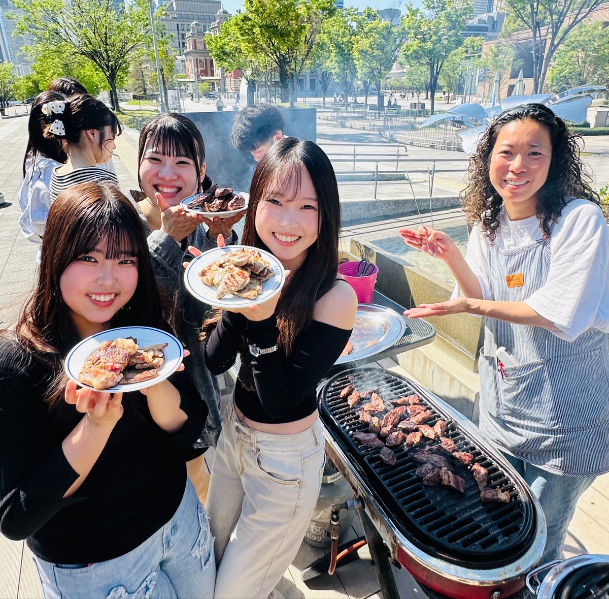 クラス親睦会 BBQ①🍖 中之島公園にある 雰囲気のとても良い素敵なお店 クラス親睦会 BBQ①🍖 中之島公園にある 雰囲気のとても良い素敵なお店