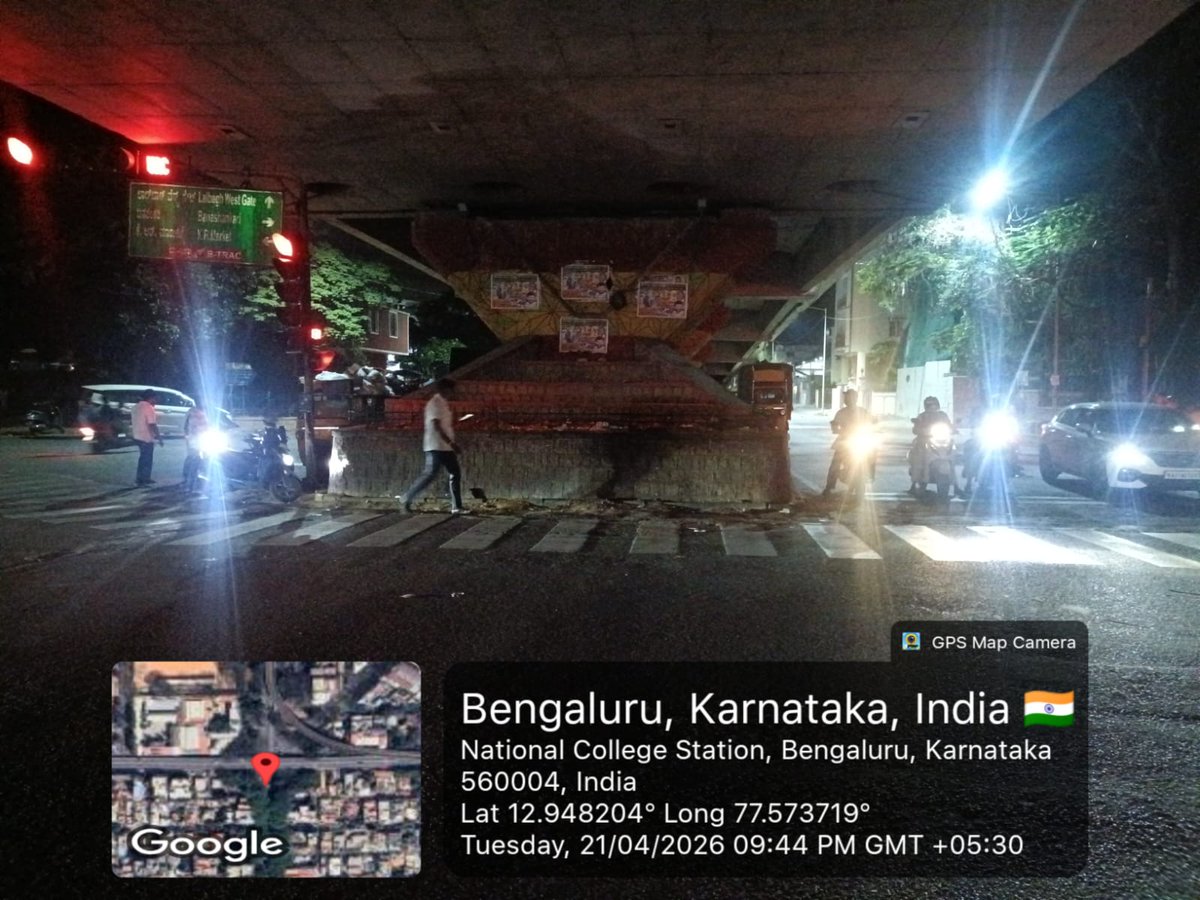 BASAVANAGUDI TRAFFIC BTP tweet media