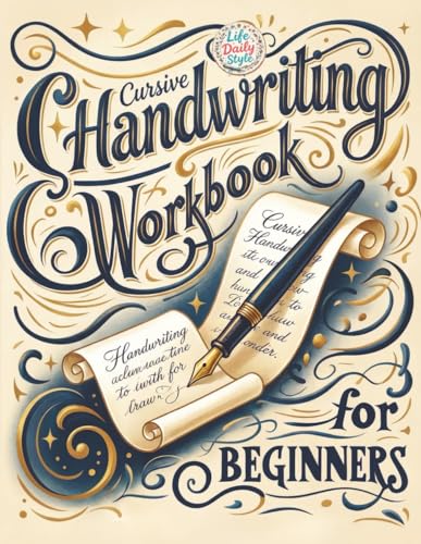 FolioMore's tweet image. Cursive Handwriting Workbook for Adults ??? – Master the art of beautiful handwriting! A perfect guide for adults to improve their cursive skills. #Calligraphy