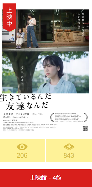 映画『生きているんだ友達なんだ』絶賛公開中 tweet media