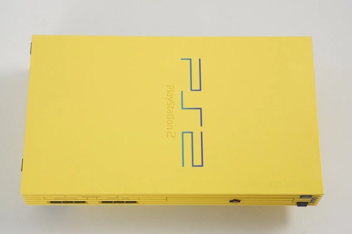 The European Automobile Yellow Color PS2