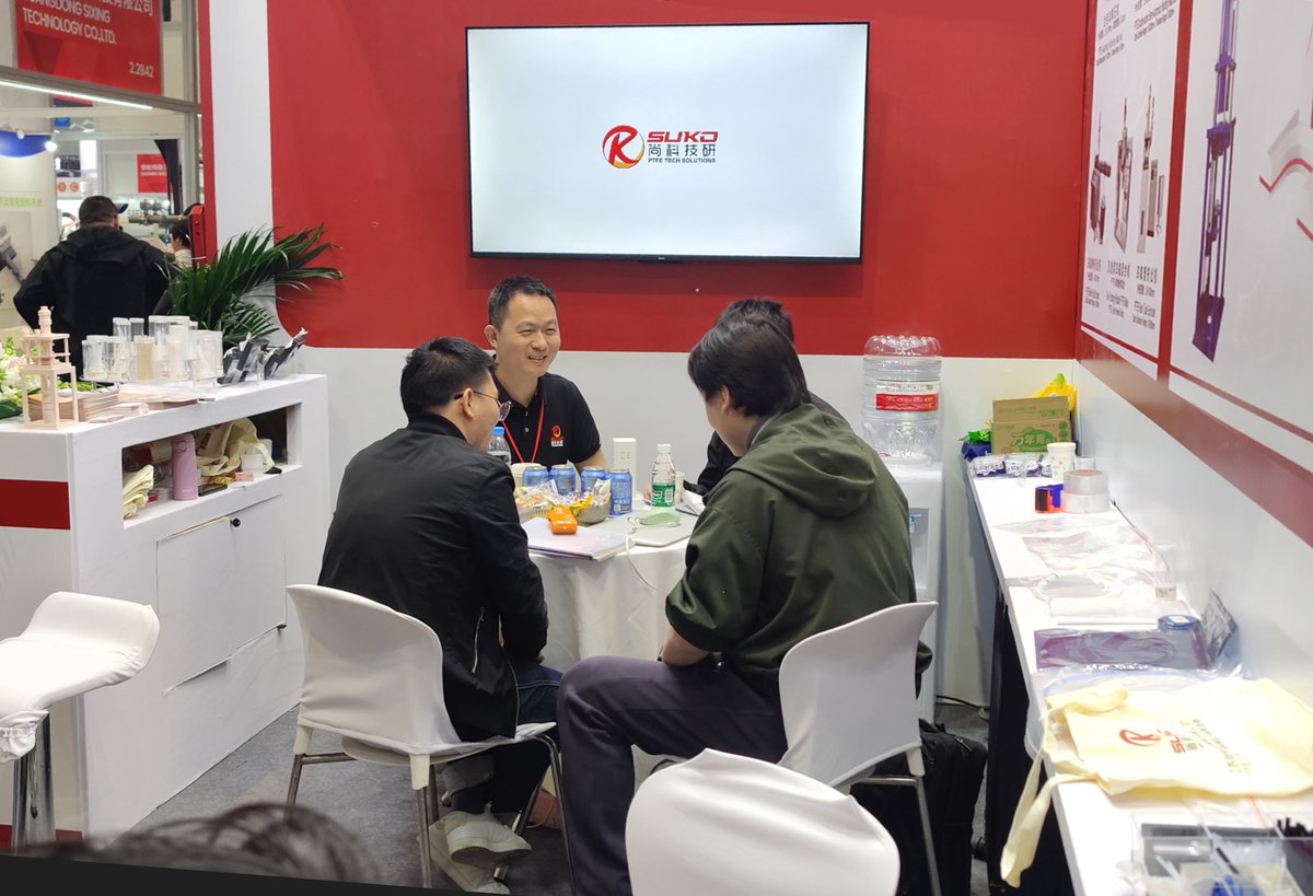CHINAPLAS 2026 Day 1 is live!

Great turnout in Shanghai with global visitors.

SUKO showcases PTFE products &amp; machinery:
Rod | Sheet | Tube | Extrusion
📍 Booth 2.2B47
📍 NECC Shanghai
📩 info@sukoptfe.com
📱 WhatsApp +8619975113419
#CHINAPLAS #PTFE #ManufacturingIndustry