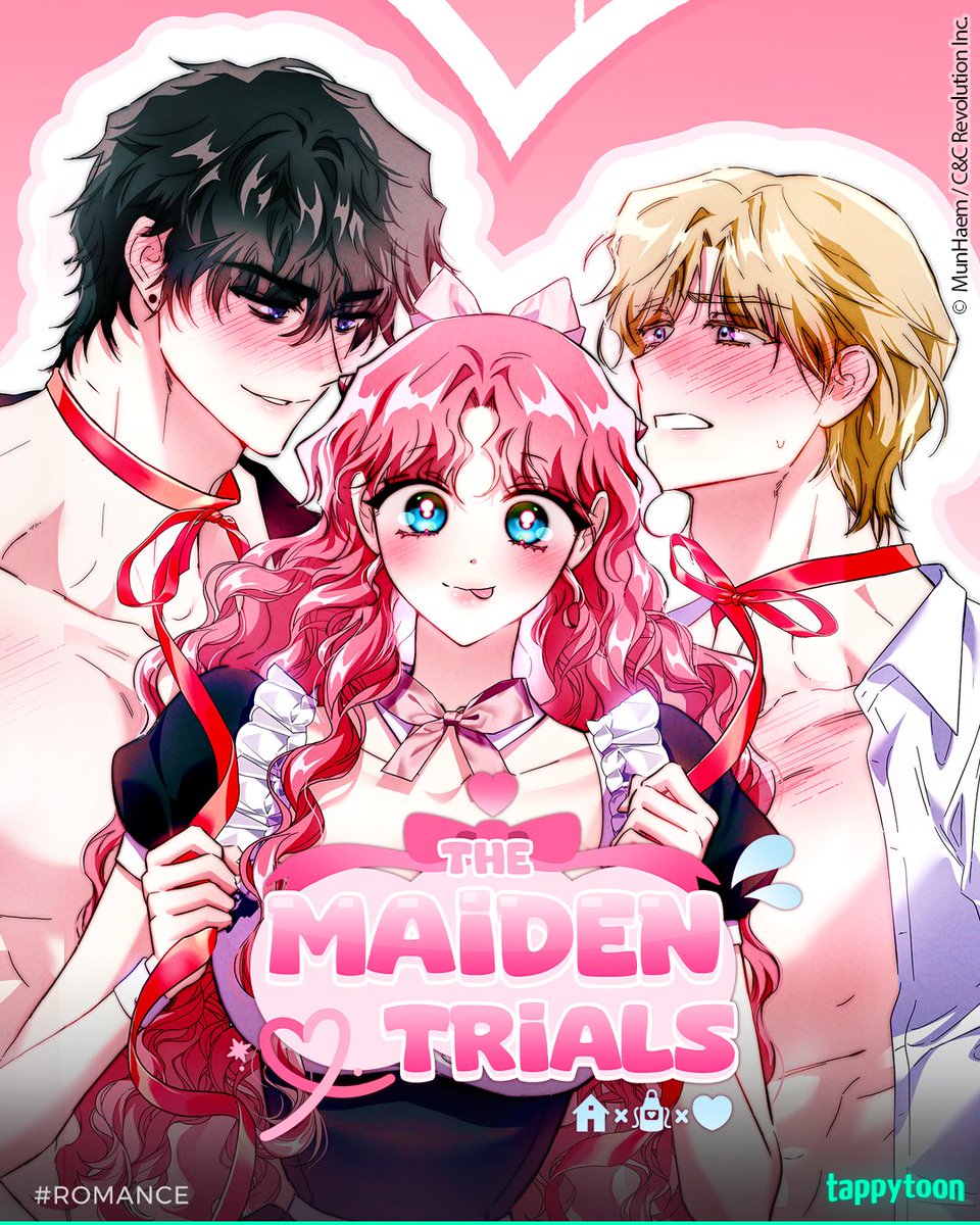 Tappy_toon's tweet image. When purity meets temptation… how far will she fall? 😳

Read &amp;lt;The Maiden Trials&amp;gt; on Tappytoon! 
🔞 Steamy ver. available only on Tappytoon web

#Tappytoon #Webtoon #Manhwa #Romance #TheMaidenTrials
