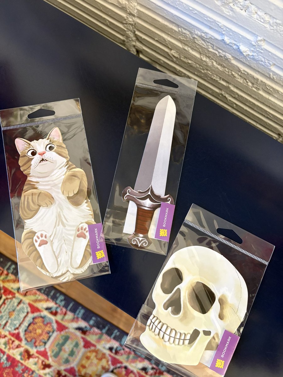 The new bookmarks are SO CUTE