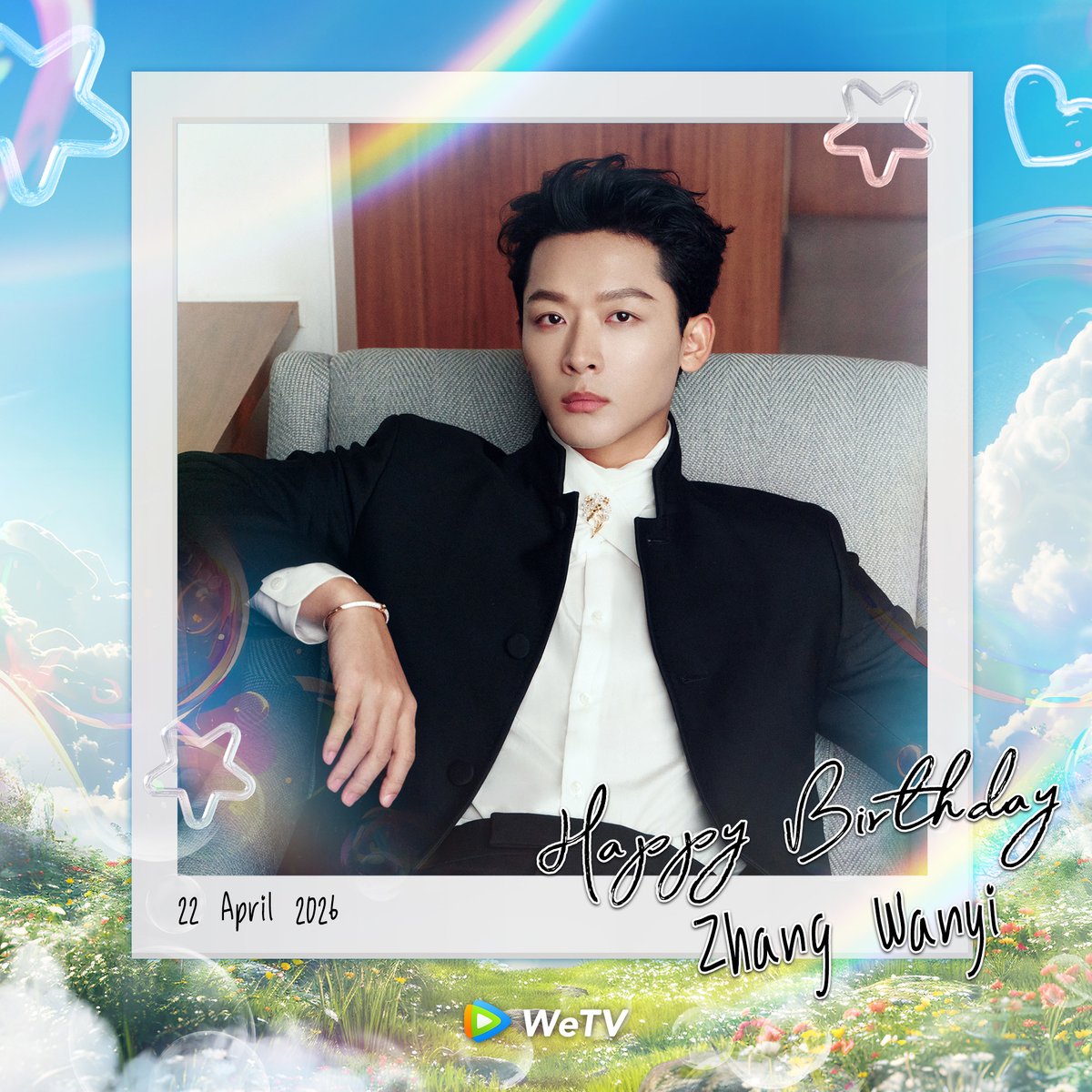WeTVThailand's tweet photo. HAPPY BIRTHDAY ZHANG WANYI🎂
มาอวยพร #จางหว่านอี้ กันน้าทุกคน❤️

#WeTV #WeTVth #张晚意 #ZhangWanyi​ 
#张晚意0422生日快乐 https://t.co/0ndicM00hu