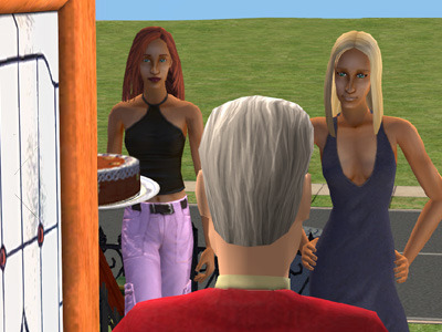 sims 2 drama has entered the chat