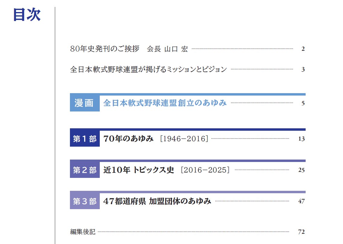 全日本軟式野球連盟【公式】 tweet media