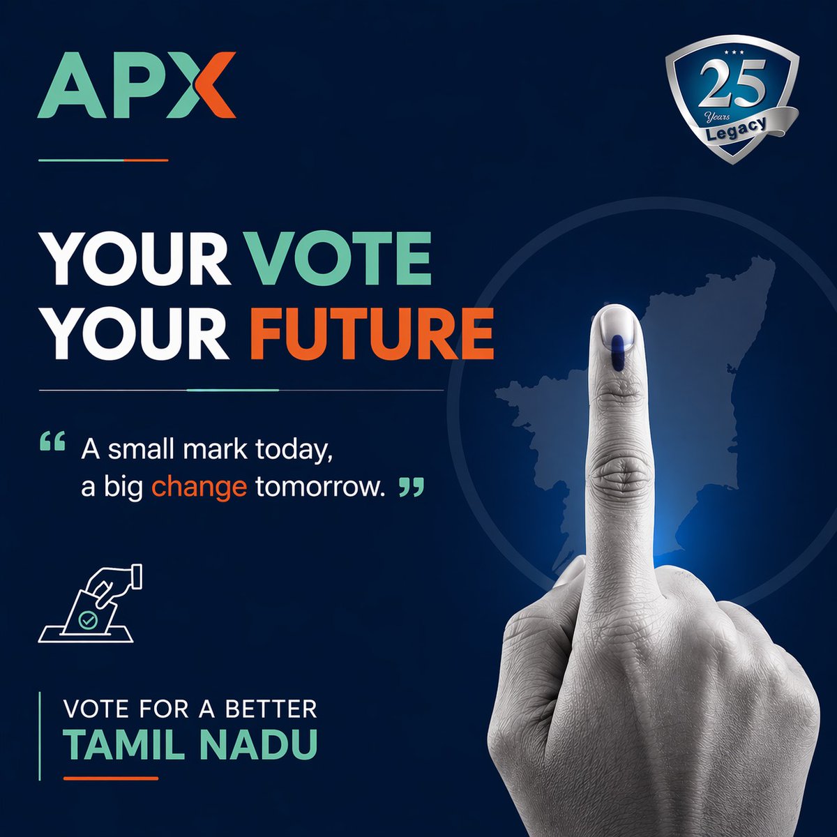 apxsolution's tweet photo. One #vote can change everything 
#Are_you_voting_today? https://t.co/VeK2q7I6dt