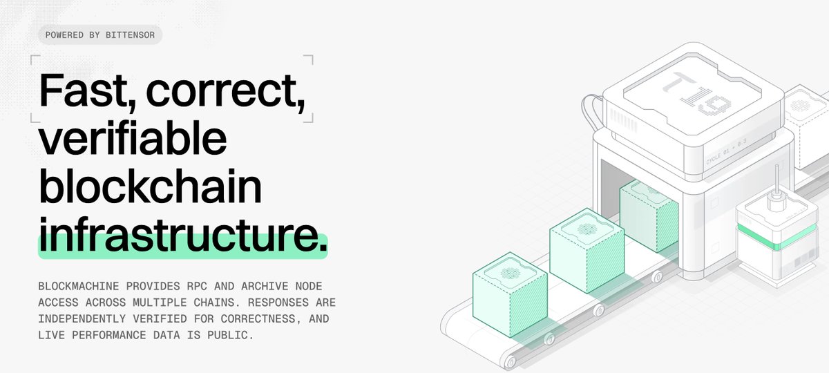 mogmachine's tweet image. 1/ I woke up very stoked today.

in 3 years of building on Bittensor, i have never been this excited about a subnet launch.

today blockmachine goes live.

first ever Bittensor subnet to launch on mainnet with a real product, real customers and real revenue from day one.

🧵 how