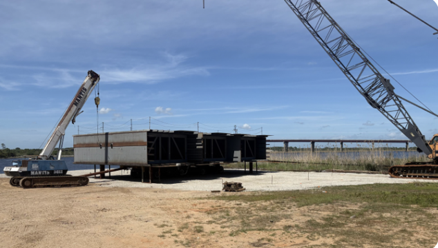 AmericanTankinc's tweet image. AT&amp;amp;V is excited to share continued progress on one of our current barge projects! Jobs like this highlight the talent, teamwork, and craftsmanship of our crews as they take on large-scale work with skill and dedication. #storage #oilandgas #barges #construction #energy