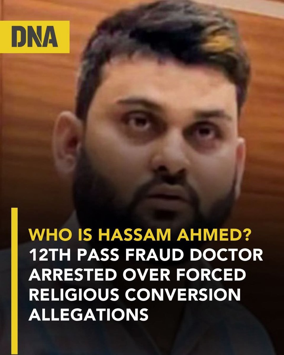 Muslim_ITCell's tweet image. After the TCS Nashik case, now KGMU Lucknow?

12th-pass man Hassam Ahmed caught for patient cheating &amp;amp; fake camps. Immediately, Love Jihad angle slapped on, claiming he targeted Hindu girls.

This is the same pattern: every isolated fraud or personal misconduct by a Muslim is