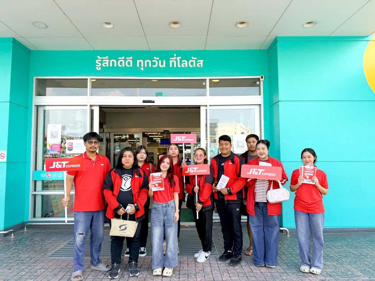 J&T Express Thailand tweet media