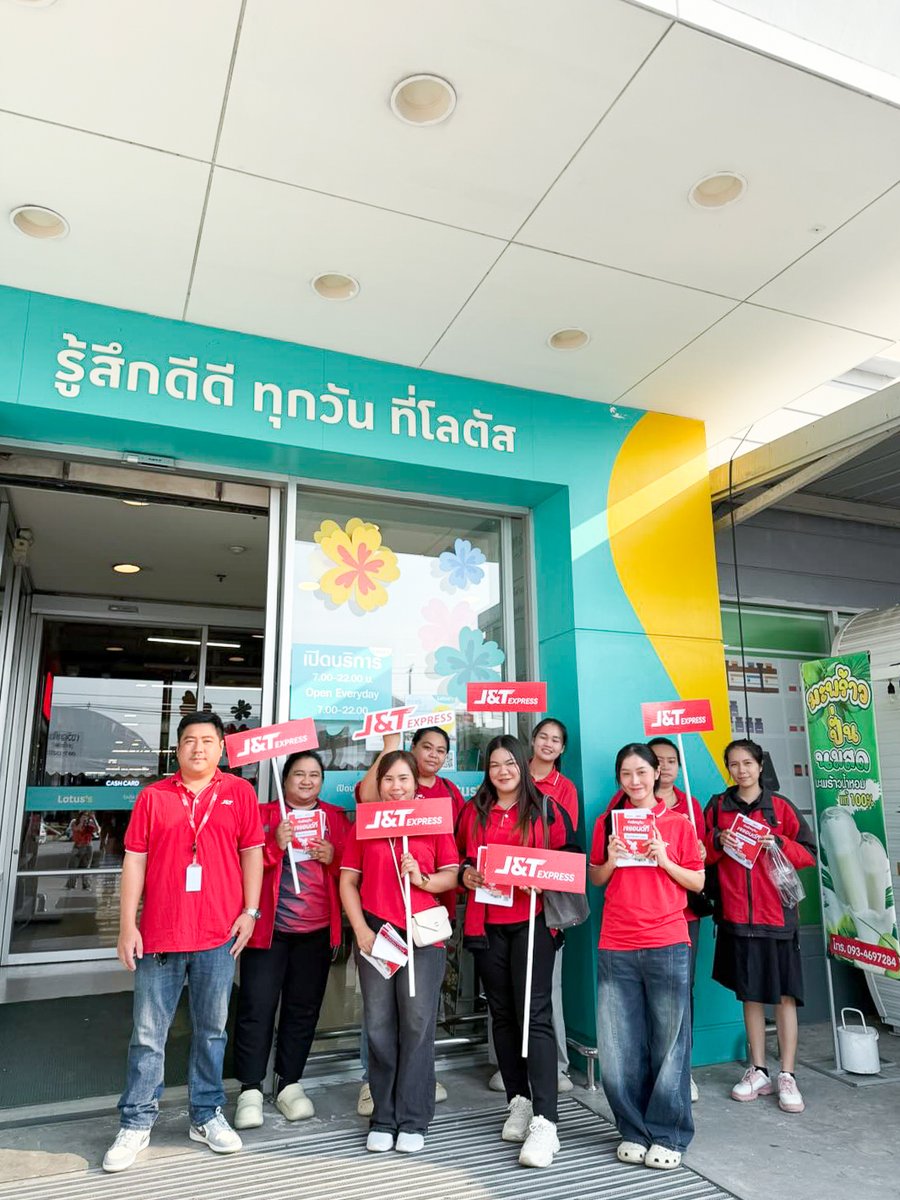 J&T Express Thailand tweet media