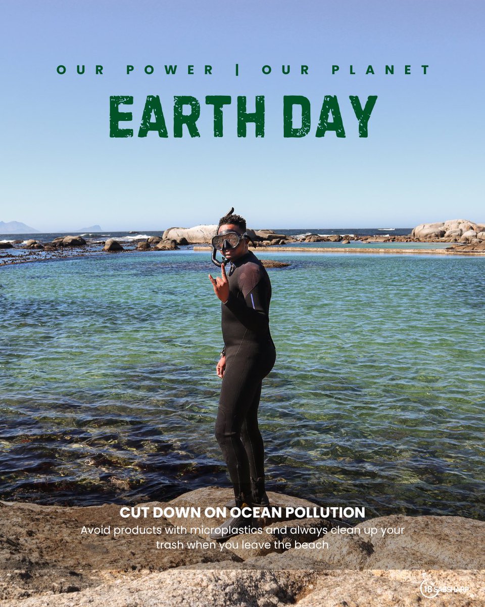 Tebogo_PinPin's tweet photo. Today it’s World Earth Day, and to celebrate this day doesn’t need to be complicated. It’s really about doing small, meaningful things that connect you to the planet.

#EarthDay2026 #WorldEarthDay #WorldEarthDay2026 #ThisisLiving #ad https://t.co/OXMbOthkHz
