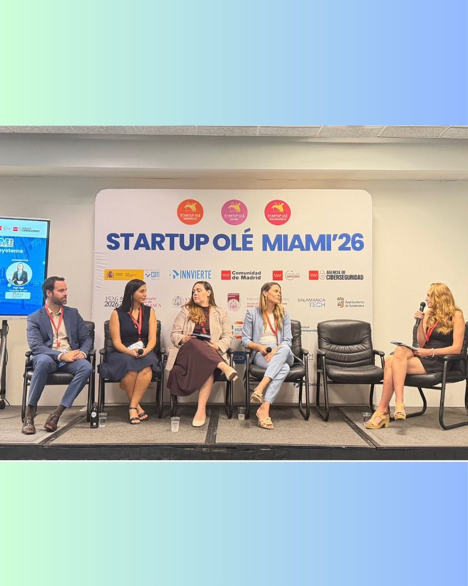 Supra_legit's tweet photo. #MIAMI2026 Proud to see our CEO Inga Agoshkova moderating “Service Providers Powering Startup Ecosystems” at @Startup_OLE  Miami 🇺🇸
At @Supra_legit , we support startups scaling globally 👏Thanks to all panelists &amp; participants!
#Startups #LegalTech #MiamiTech #startups #inversió https://t.co/PmKDSfUNJj