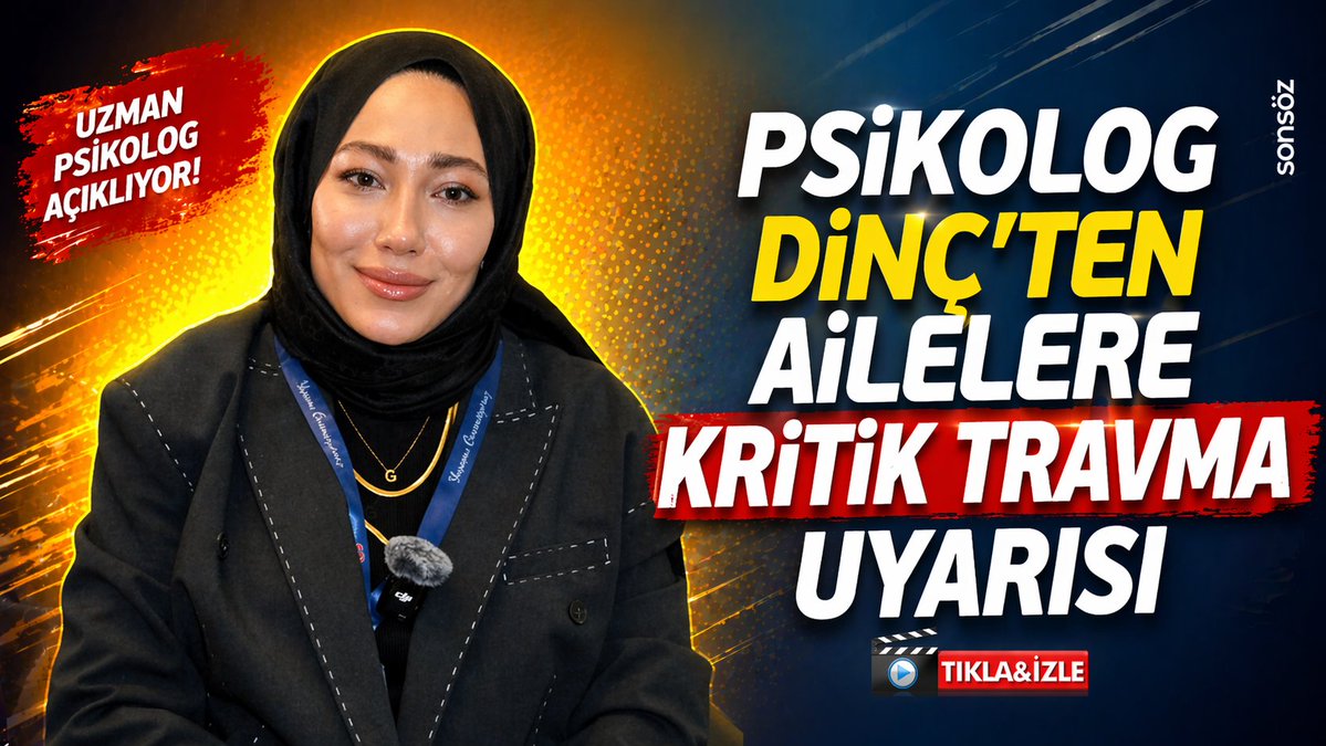 BatmanSonsoz's tweet image. Psikolog Dinç’ten ailelere kritik travma uyarısı batmansonsoz.net/haber/batman-p…
#batman #SONDAKİKA