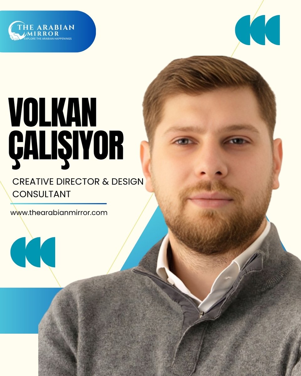 TAMirror_X's tweet image. Design is more than visuals. It’s about understanding people and solving real problems.
Volkan Çalışıyor shares his journey and approach.

Read More: thearabianmirror.com/meet-volkan-ca…

#Design #Branding #Innovation