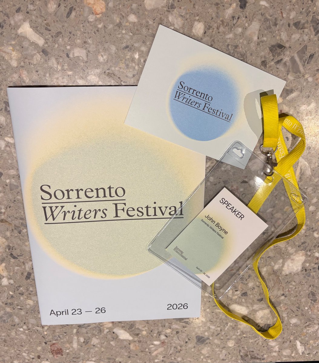 John Boyne tweet media