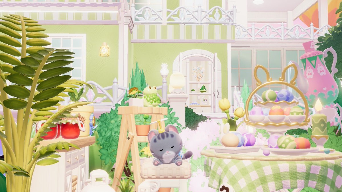 _Pachi_0's tweet photo. 新居でさっそく
くつろいでるおもちくん🐱♡

#ハートピア #ハートピアスローライフ https://t.co/carxUYeQAs