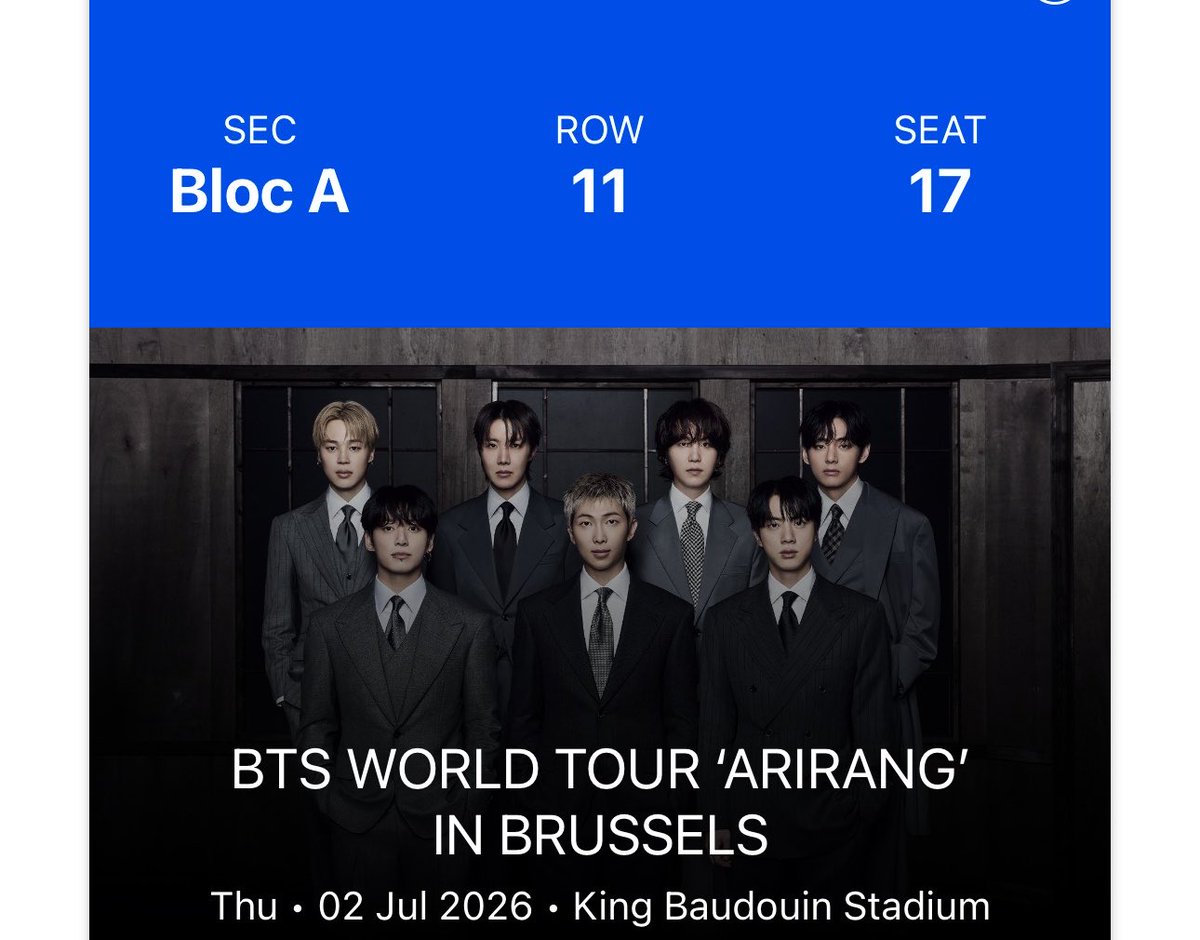 ⊙⊝⊜ ⁷ is seeing BTS tweet media