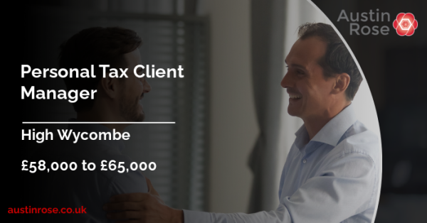 austinroseassoc's tweet image. New role! Personal Tax Client Manager, £58,000 to £65,000 - #HighWycombe. paiger.link/1009522022