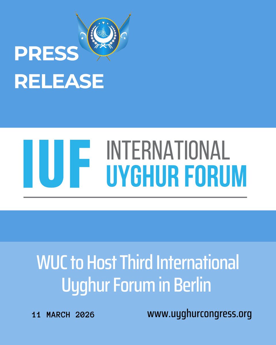 International Uyghur Forum (IUF) tweet media