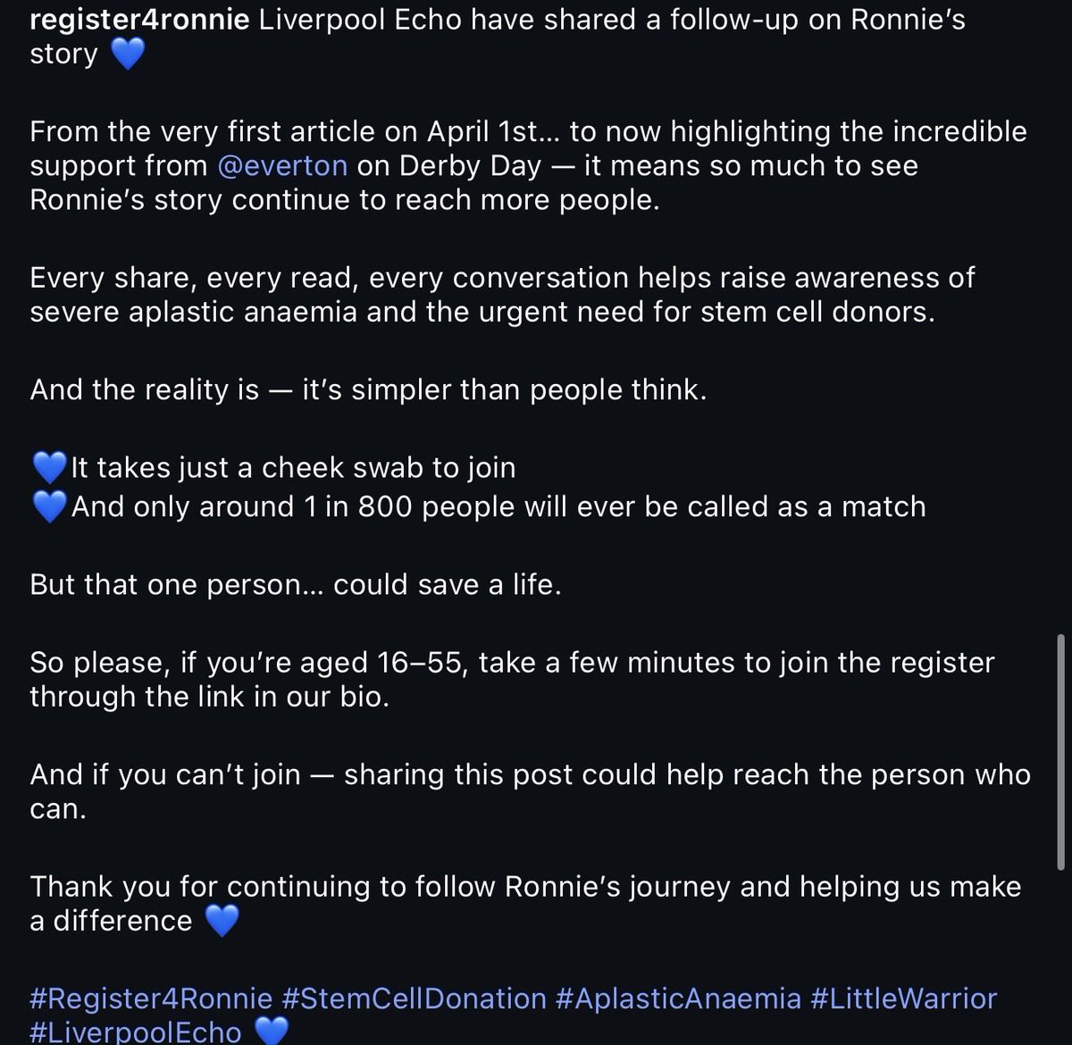 Register4Ronnie's tweet photo. 💙💙💙 https://t.co/FCWdI4SP8M