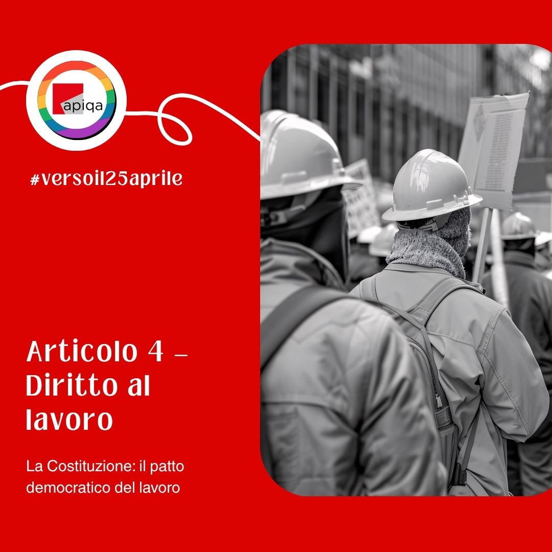 ApiqaCgil's tweet photo. La Costituzione è nata dalla Resistenza.
È il patto democratico che garantisce libertà, diritti e lavoro, patrimonio da difendere.
Tra quelle pagine ci sono anche le firme delle 21 donne dell’Assemblea Costituente.
Dalla Repubblica nasce la Costituzione.
#versoil25aprile #apiqa https://t.co/Cc5B1BWQ3g