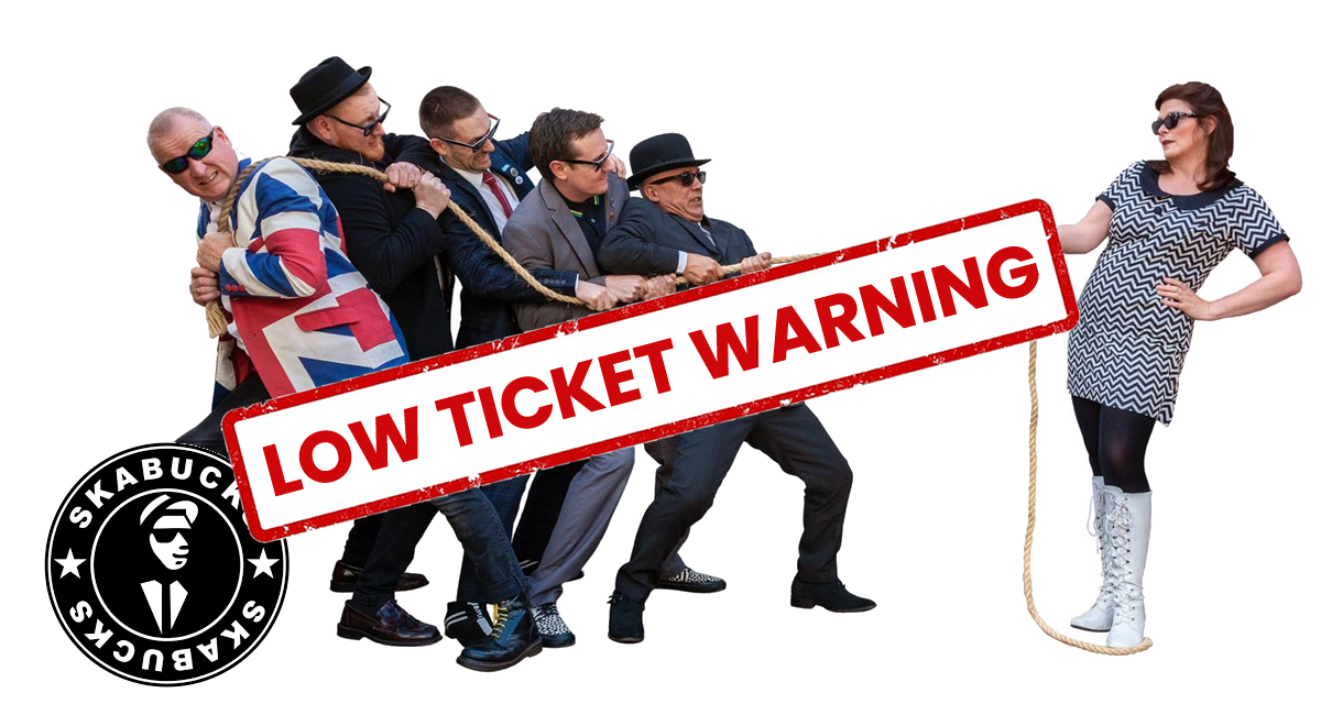 joejoejims's tweet image. Hi folks, there are only a handful tickets left for The Skabucks gig this coming Friday (24th), so if you're planning to come along for an evening of #Ska &amp;amp; #TwoTone classics but haven't booked a ticket yet, don't hang about!

Tickets -&amp;gt; wegottickets.com/event/687322